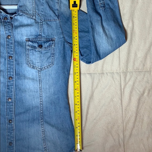 Guess jean button up top - Picture 5 of 7